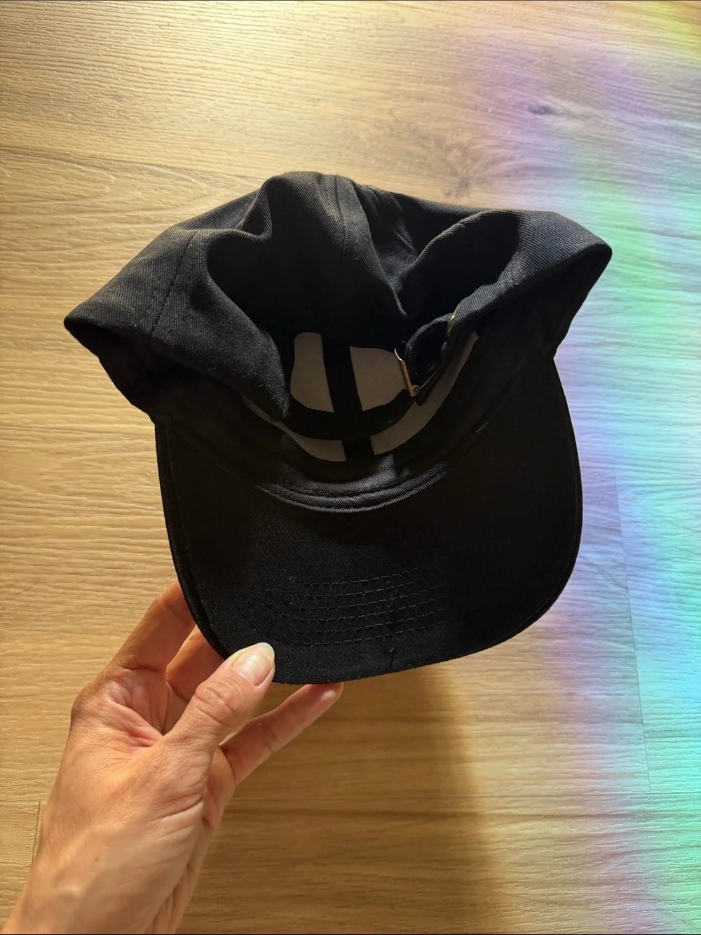 Black Kids Rhinestone Crown Baseball Cap